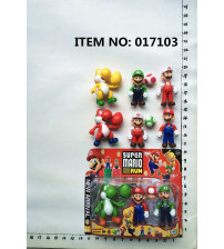 马里奥公仔3只装（3色）