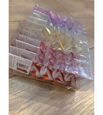 6cm八角星彩绘6个盒      