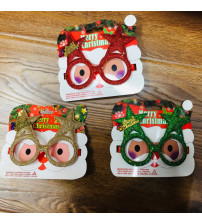 撒粉五星眼镜3色混1/纸卡  12/中包混(BRUTO 含税价）