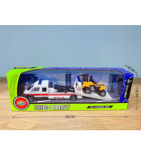 回力合金拖车白