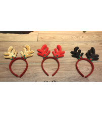 金丝绒鹿角头扣红、金、棕混装1/纸卡12/中包混(BRUTO 含税价）