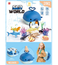 鲸鱼背包+手提箱+海洋套装（不含税 neto）