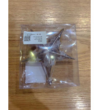 12cm亮光五角星彩绘.1个/盒.10盒/中包.银色(含税 bruto)