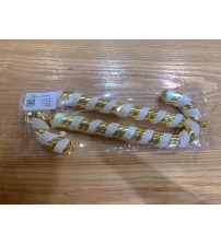 25cm亮光拐杖彩绘.2个/盒.10盒/中包.金色(含税 bruto)