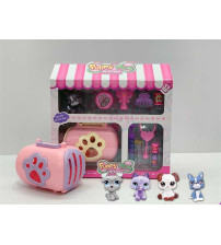 宠物小狗屋全系列4款混装