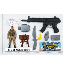 军事警察套装(不含税 neto）