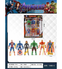 199B-4 复仇者联盟*吸卡6个（不含税 neto)