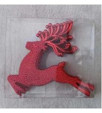 13cm小鹿.4个/Pvc盒.10盒/中包红(含税 bruto)