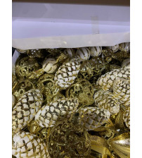 圣诞球小串 41串 金色 6cm