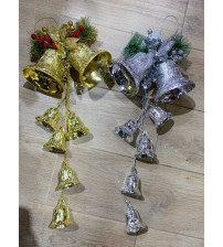 有金色银色 (铃铛不加粉）26*75CM(BRUTO 含税价）