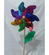 24CM镭射木杆 风车（不含税 neto)