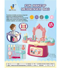 三合一化妆手提斜挂包灯光音乐