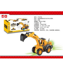 电动挖掘音乐灯光万向工程车