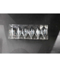 8cm 杨桃.6个/pvc盒+片.6盒/中包.灰色