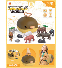 鲸鱼背包+手提箱+动物套装（不含税 neto）