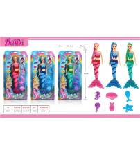 14寸美人鱼(粉/蓝/绿3色)(不含税 neto）