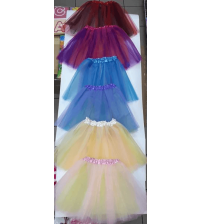 40cm三层三色纱裙