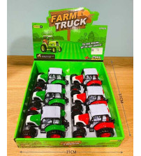 合金回力农夫车(2色混)14.5cm