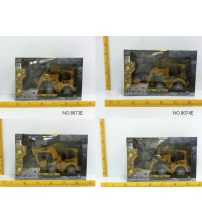 遥控仿真工程车4款混装