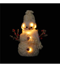 雪人(带灯）26*18CM(BRUTO 含税价）