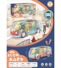 益智齿轮大众巴士车红绿2色混装(不含税 neto）