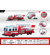 灯光警声惯性消防车