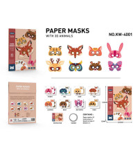 动物立体折纸面具(不含税 neto）