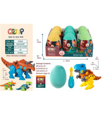 单只拼装恐龙蛋（展示盒装9pcs）(不含税 neto）
