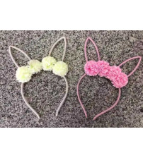 兔耳朵四朵花头扣（bruto 含税价）