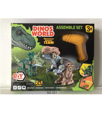 拆装恐龙配电动螺丝刀(不含税 neto）