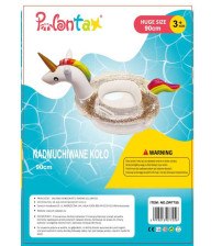 充气底亮片艇（公主马）85cm