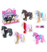 6色小马+梳子配件 6只/盒（不含税 neto）