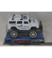 移印惯性越野警车（白、黑 色）