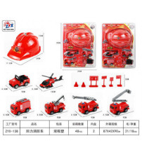 回力消防车(2款混装 回力消防车