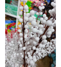 XY21-638 圣诞白球插枝（含税 bruto）