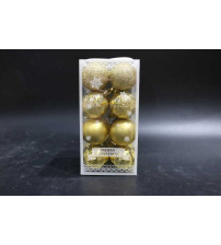 圣诞球 金色 4cm