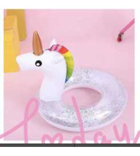 新款带头亮片圈 (独角兽) 70cm