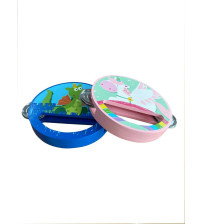 Wooden dragon unicorn handbell