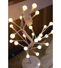 24l小树灯-白色球