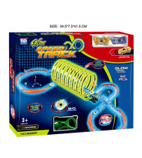 电动极速夜光轨道车（配2只车)(不含税 neto）