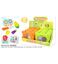 餐具-小熊塑料盒切切乐（橙