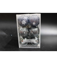 圣诞球深灰 5CM