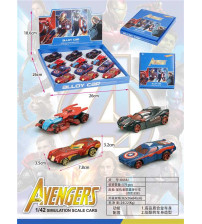 复仇者联盟滑行车 12pcs/盒(不含税 neto）