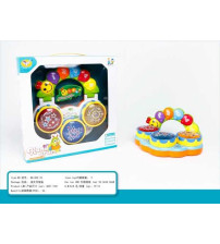 炫酷手提拍拍鼓（白蓝两色混装）