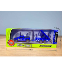 回力合金悍马拖路障蓝