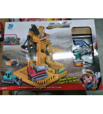 工程吊机停车场加48PCS拼图