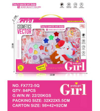 独角兽儿童绘画美妆盒（不含税 neto）