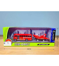 合金巴士拖船红