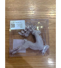 13cm小鹿.4个/Pvc盒.10盒/中包银(含税 bruto)