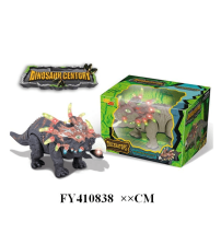 电动三角龙带灯光音乐.2色混装.3*AA不包